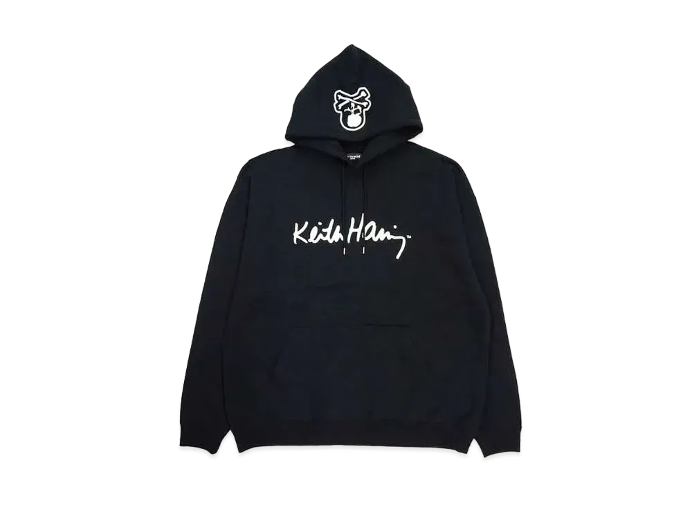 mastermind JAPAN x Keith Haring Hoodie Ver.2 "Black"
