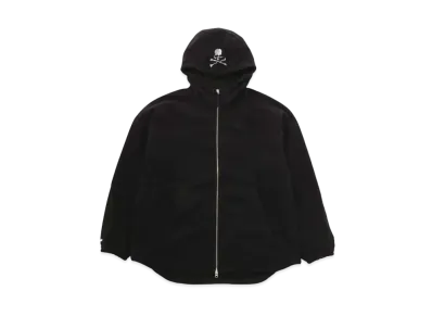 mastermind JAPAN x Wild Things Polartec Loose Hoody Full Zip Up "Black"