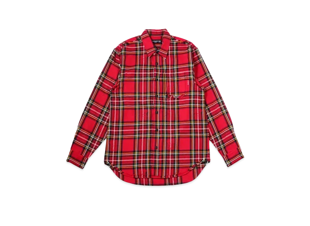 mastermind JAPAN Reversible Plaid Shirts "Red Tartan Plaid"