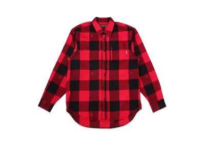 mastermind JAPAN Reversible Plaid Shirts "Red Buffalo Plaid"