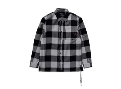 mastermind JAPAN Reversible FlanneLShirt "Gray"