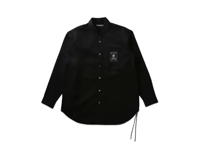mastermind JAPAN Masterseed Satin Shirts "Black"
