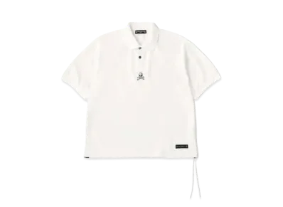 mastermind JAPAN Boxy Polo Shirt "White"