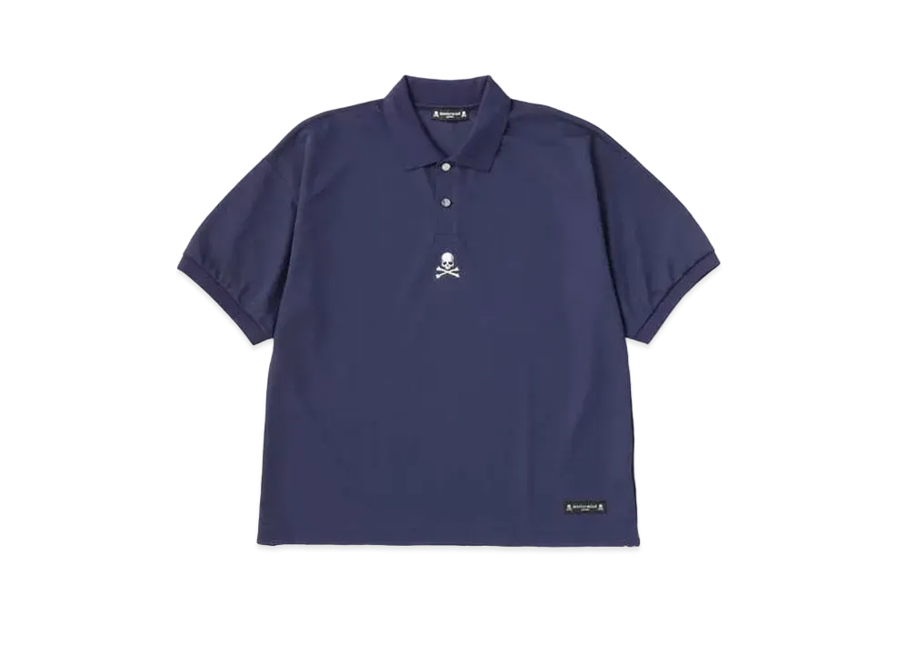 mastermind JAPAN Boxy Polo Shirt "Navy"