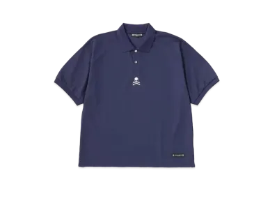 mastermind JAPAN Boxy Polo Shirt "Navy"