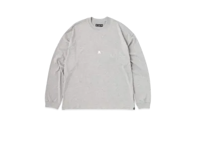 mastermind JAPAN Boxy Skull Necklace LS Tee "Top Gray"
