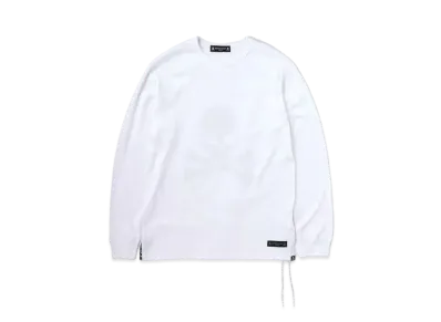 mastermind JAPAN Cursive Logo LS Tee "White"