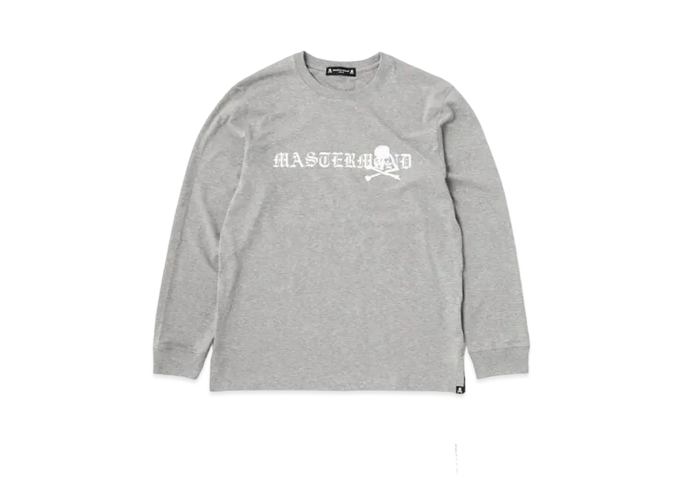 mastermind JAPAN Big Logo LS Tee "Top Gray"