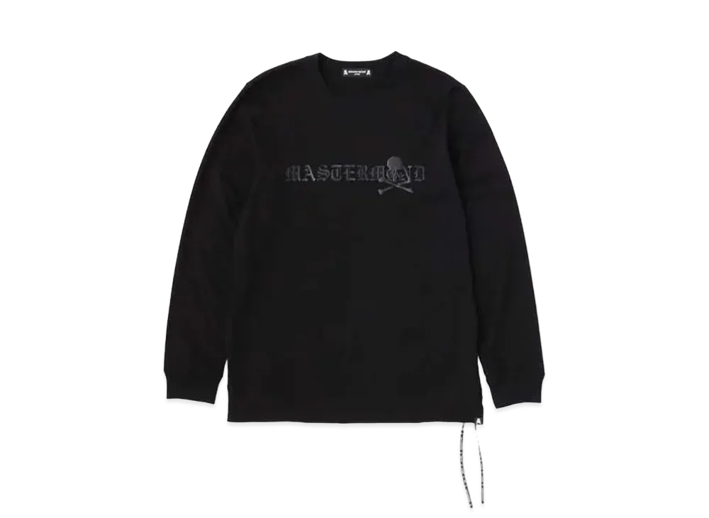 mastermind JAPAN Big Logo LS Tee "Black"