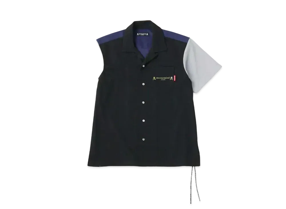 mastermind JAPAN Color Blocking SS Shirts "Black Base"
