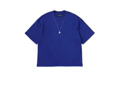 mastermind JAPAN Boxy Skull Necklace Tee "Navy"