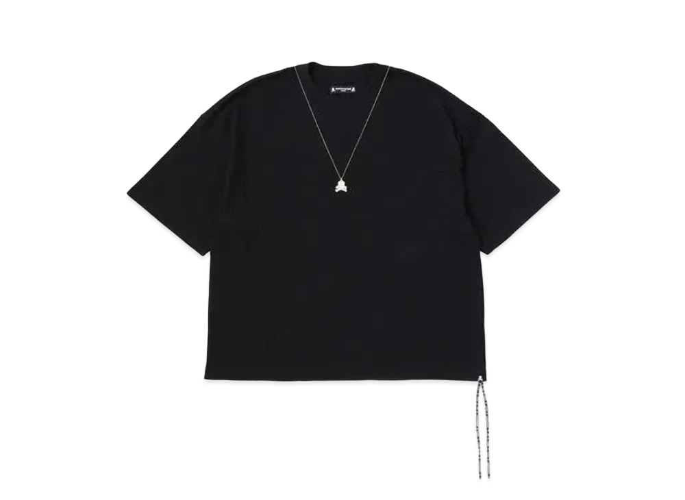 mastermind JAPAN Boxy Skull Necklace Tee "Black"