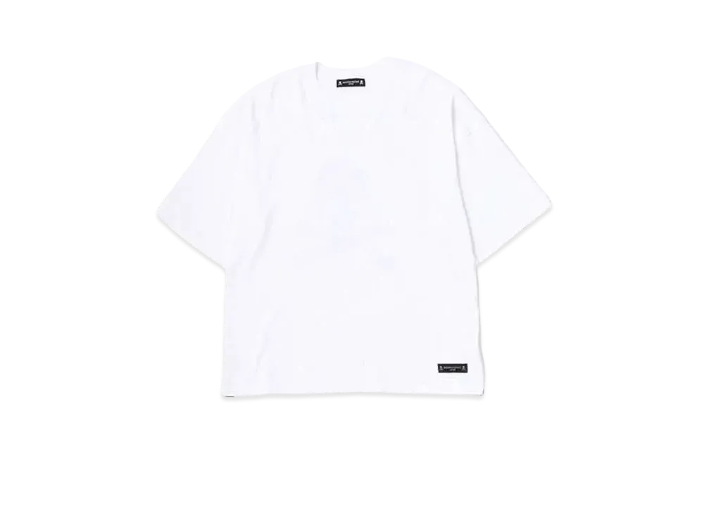 mastermind JAPAN Boxy Cursive Logo Tee "White"