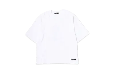 mastermind JAPAN Boxy Cursive Logo Tee "White"