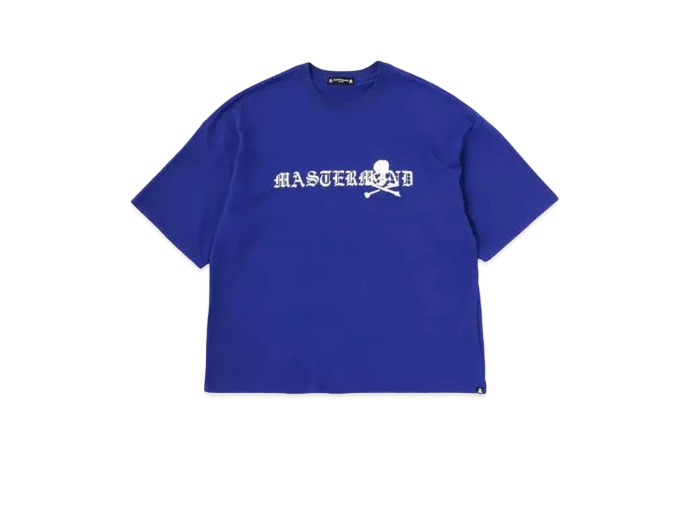 mastermind JAPAN Boxy Big Logo Tee "Navy"