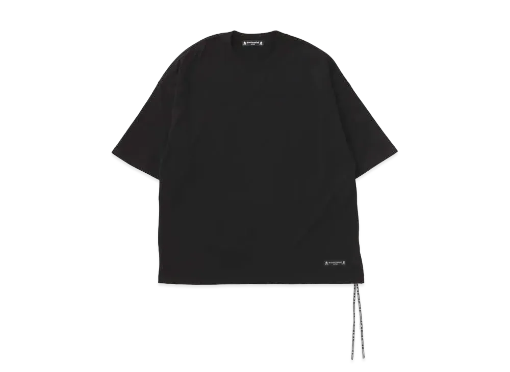 mastermind JAPAN Boxy Label Tee "Black"