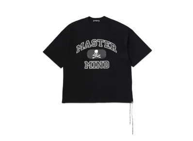 mastermind JAPAN Boxy College Tee "Black"