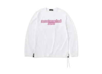 mastermind JAPAN Neon Logo LS Tee "White"