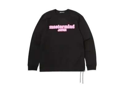mastermind JAPAN Neon Logo LS Tee "Black"