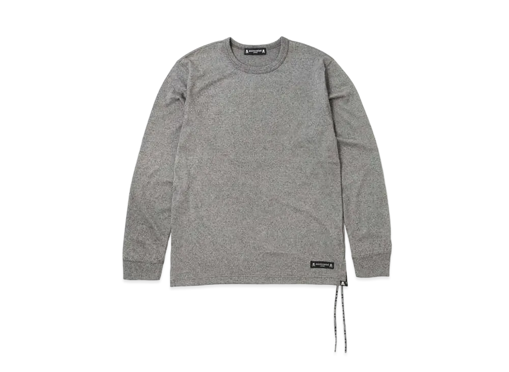 mastermind JAPAN Circle Logo LS Tee "Top Gray"