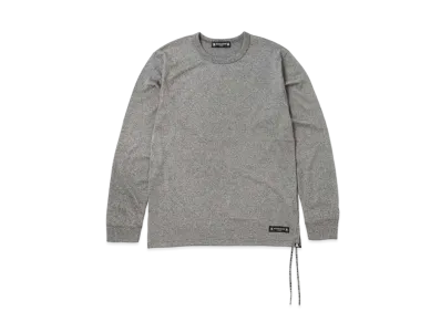 mastermind JAPAN Circle Logo LS Tee "Top Gray"