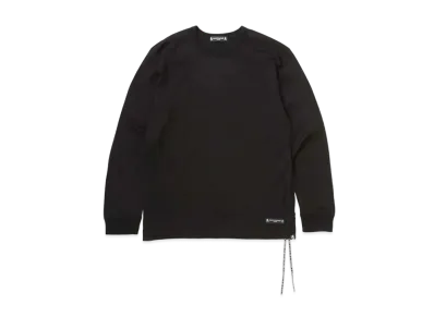 mastermind JAPAN Circle Logo LS Tee "Black"