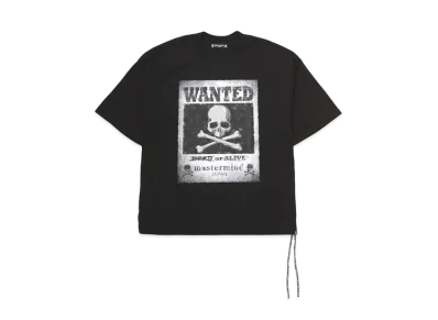mastermind JAPAN Boxy Wanted Tee "Black"