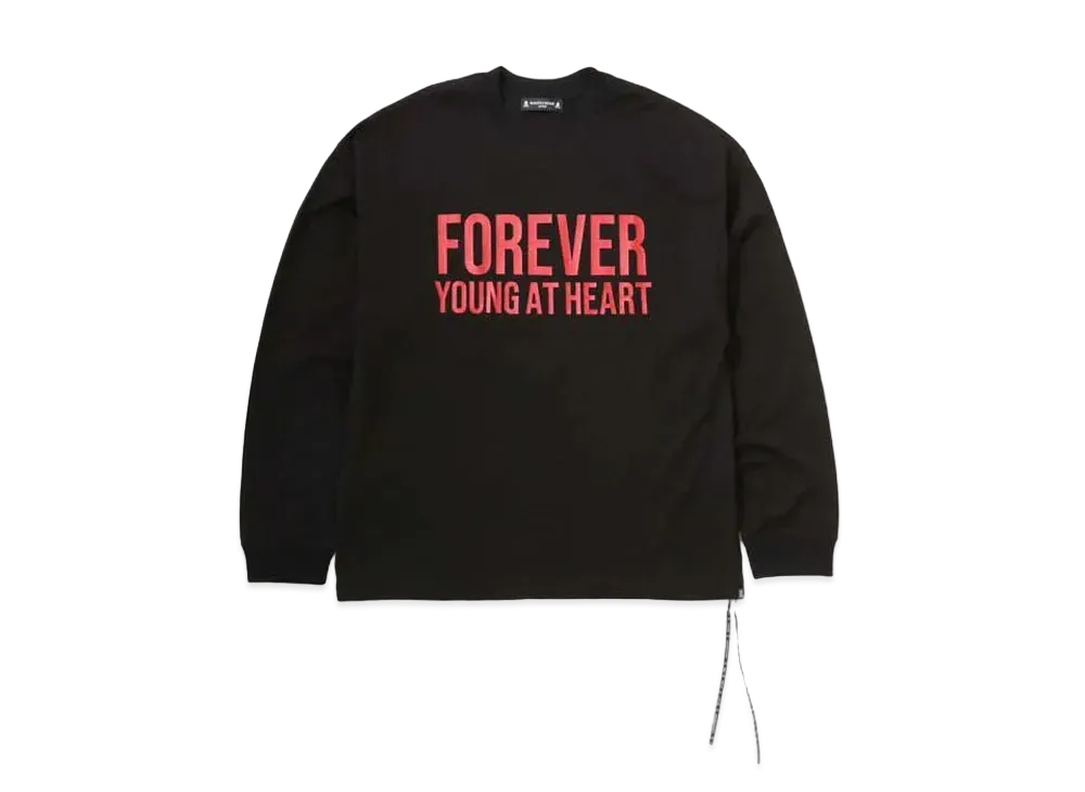 mastermind JAPAN Boxy Fyah LS Tee "Black"
