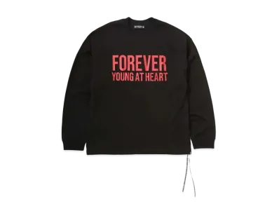 mastermind JAPAN Boxy Fyah LS Tee "Black"