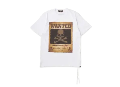 mastermind JAPAN Wanted Tee "White"