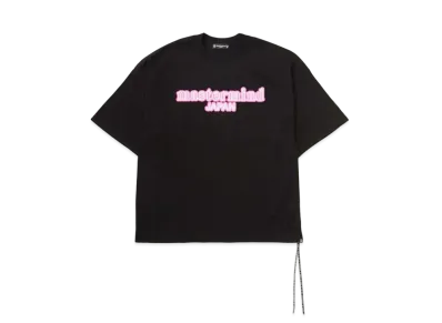 mastermind JAPAN Boxy Neon Logo Tee "Black"