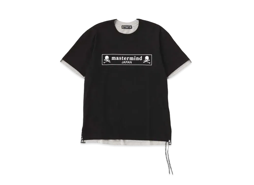 mastermind JAPAN Box Tee "Black Top Gray"