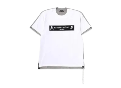 mastermind JAPAN Box Tee "White Top Gray"
