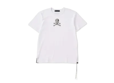 mastermind JAPAN Glass Beaded Tee "White"