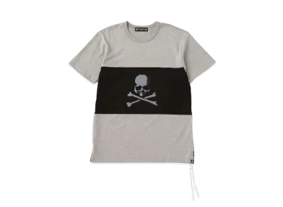 mastermind JAPAN Horizontal Block Tee "Top Gray Black"