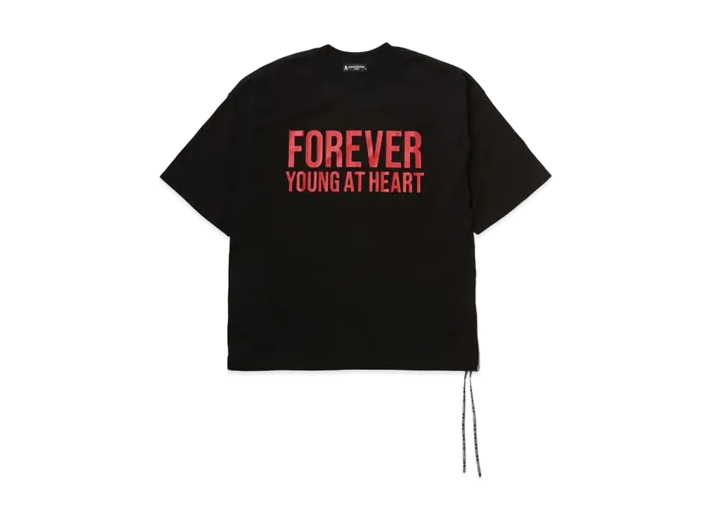 mastermind JAPAN Boxy Fyah Tee "Black"