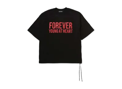 mastermind JAPAN Boxy Fyah Tee "Black"