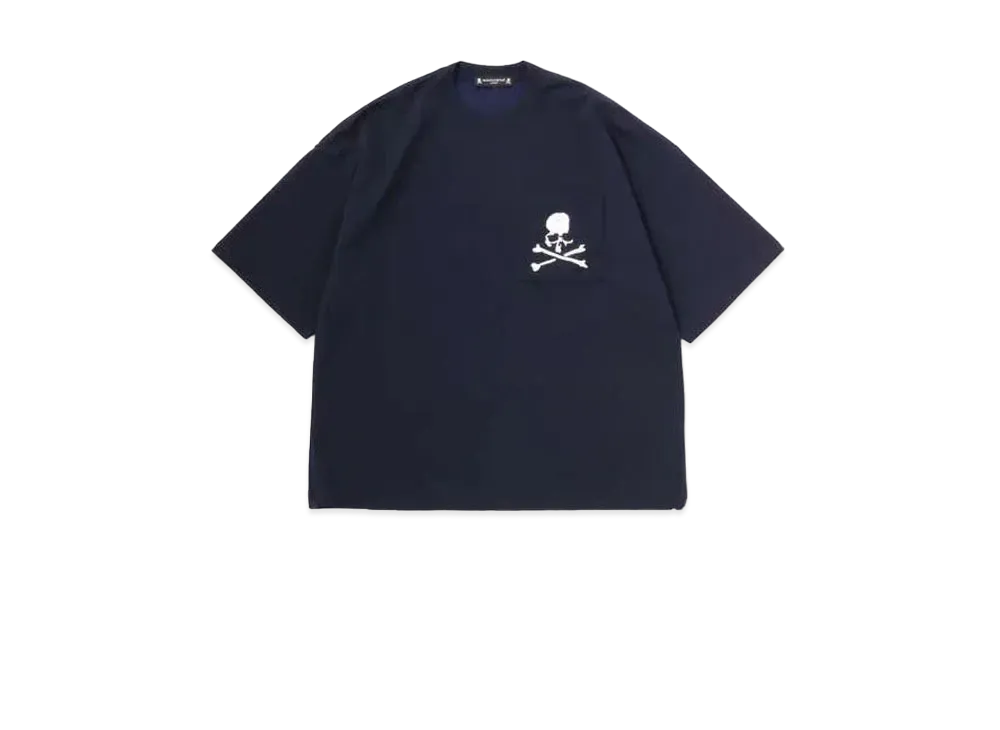 mastermind JAPAN Boxy Pocket Tee "Navy"
