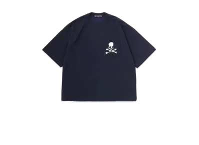 mastermind JAPAN Boxy Pocket Tee "Navy"