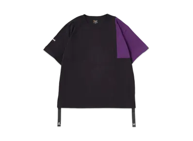 mastermind JAPAN x C2H4 Made By Alpha Industries Tee "Black Purple"