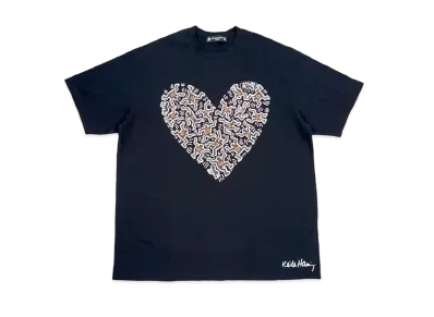 mastermind JAPAN x Keith Haring Tee Ver.1 "Black"