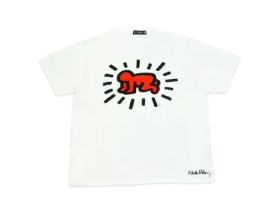 mastermind JAPAN x Keith Haring Tee Ver.2 "White"