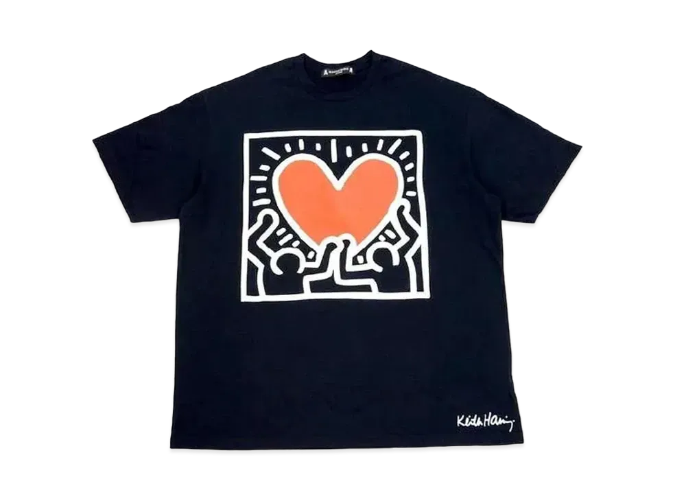 mastermind JAPAN x Keith Haring Tee Ver.3 "Black"