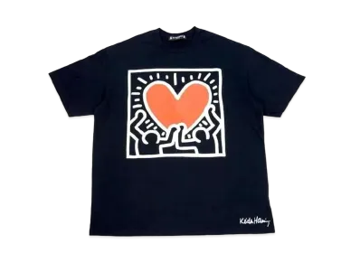 mastermind JAPAN x Keith Haring Tee Ver.3 "Black"