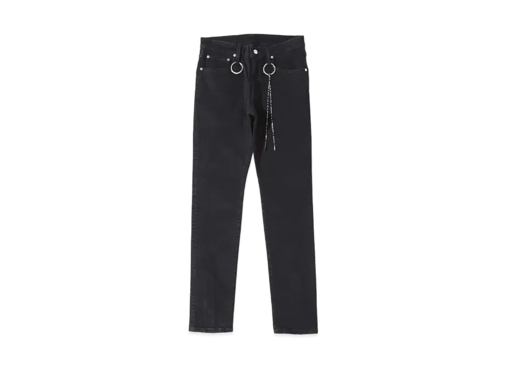 mastermind JAPAN Water Repellent Denim Pants Skinny Fit "Black"