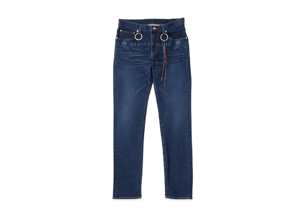 mastermind JAPAN Water Repellent Denim Pants Skinny Fit "Indigo"