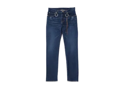 mastermind JAPAN Water Repellent Denim Pants Skinny Fit "Indigo"