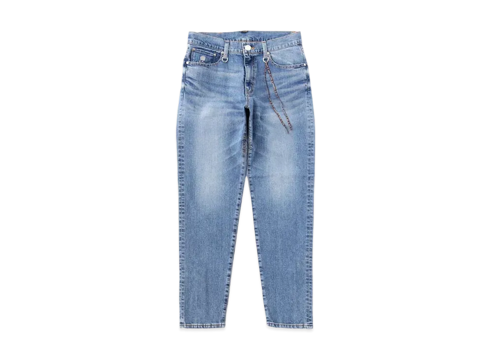 mastermind JAPAN Tapered Slim Water Repellent Denim Pants "Indigo"