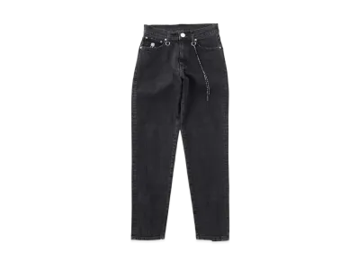 mastermind JAPAN Tapered Slim Water Repellent Denim Pants "Black"