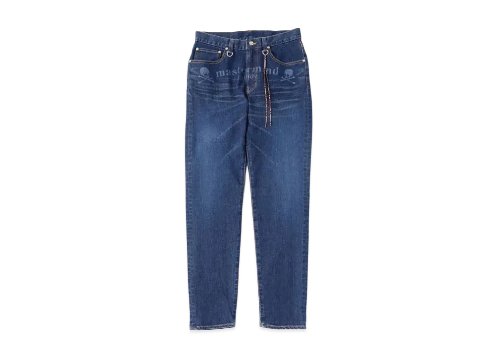 mastermind JAPAN Water Repellent Denim Pants Slim Tapered "Indigo"